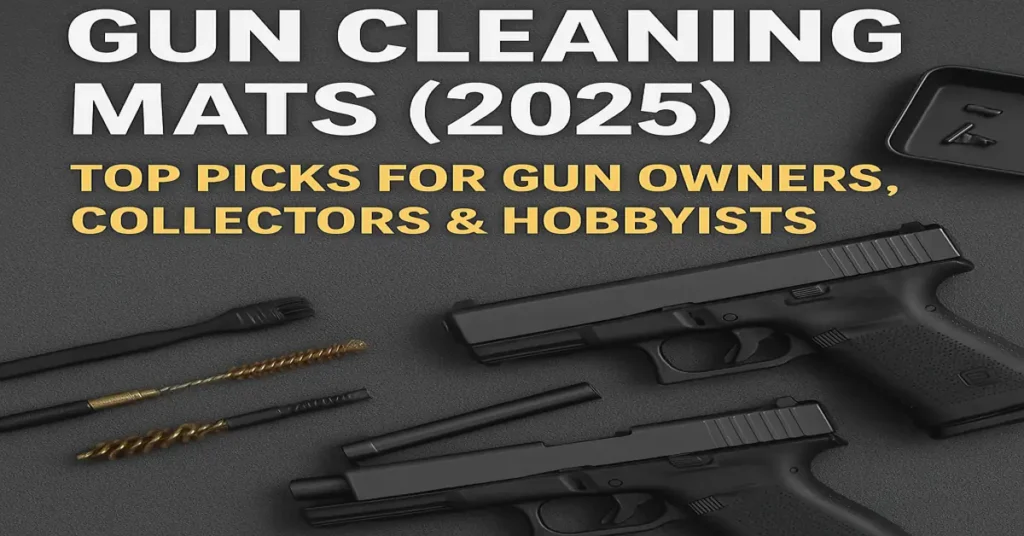 Best Gun Cleaning Mats 2025 – Top Picks for Gun Owners, Collectors & Hobbyists