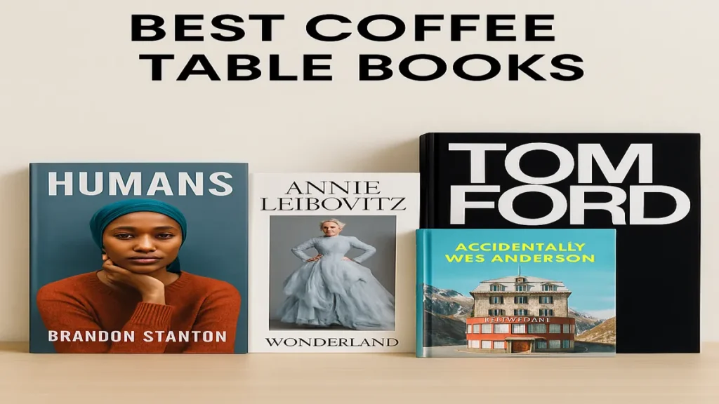 Best coffee table books for living room décor